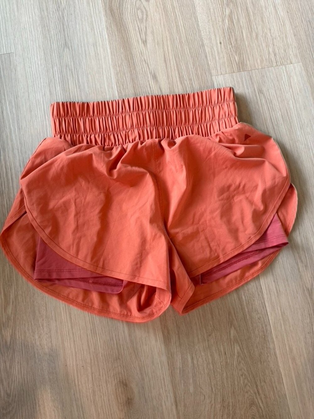 Balance Athletica Orange Athletic Shorts Small S